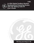 GE 21095GE2 Cordless Phone