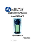 Audiovox GMRGPS (15 Channels) 2