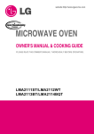 LG LMA2111ST 1150 Watts Microwave Oven