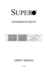 SuperMicro SuperServer 6021H