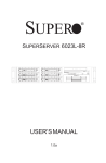 SuperMicro SuperServer 6023L-8R