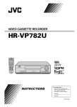 JVC HR-VP782 VHS VCR