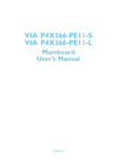 VIA P4X266 PE11