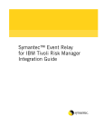 Symantec Event Relay For IBM Tivoli Risk Manager 1.01 (10060455) for Unix, PC