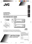 JVC KD-S590 CD Player