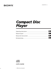 Sony CDP-CX250 CD Player