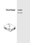 ViewSonic PJ250 Multimedia Projector