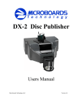 MicroBoards DX-2 DVD and CD Publisher (DSCDV100001) DVD