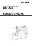 Juki HZL-E61 Computerized Sewing Machine