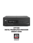 ATI ATP7500 Amplifier