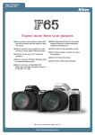 Nikon F65 35mm SLR Camera