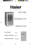 Haier BC112G Wine Cooler - 2003 Haier Wine Cooler BC112G