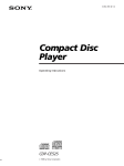 Sony CDP-CE525 CD Player