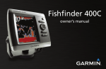 Garmin Fishfinder 400c Sonar System With Saltwater Transducer