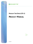 Exabyte Magnum20 LTO LIB 15TB/60TB (270022