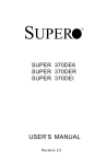 SuperMicro SUPER 370 SDA Motherboard