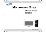 Samsung MW1280STA 1100 Watts Microwave Oven