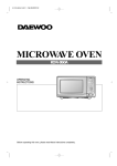 Daewoo KOR-860A Microwave Oven