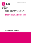 LG LTM9000 Microwave Oven