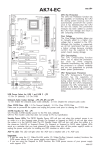 DFI AK74-EC Motherboard