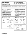 GE Profile JT955 Electric Double Oven