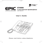 TMC ET4000 Corded Phone