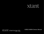 Xtant A2002 Car Audio Amplifier