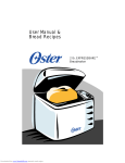 Oster 5836 ExpressBake Bread Maker