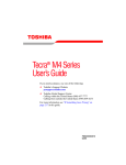 Toshiba Tecra M4 Notebook