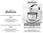 Sunbeam Heritage 2346 Stand Mixer