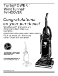 Hoover U5396-900 Turbo Power Vacuum