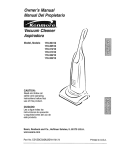 Kenmore 32212 Bagged Upright Vacuum