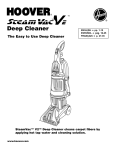 Hoover F7210-900 SteamVac V2 Upright Wet/Dry Vacuum