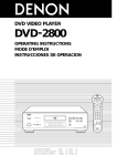 Denon DVD-2800 DVD Player