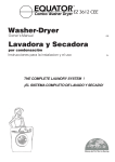 Equator EZ 3710 CEE / W Ventless Washer/Dryer Combination