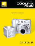 Nikon Coolpix 7600 Digital Camera