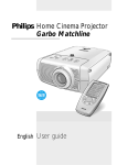 Philips Garbo Matchline LC7181 Multimedia Projector