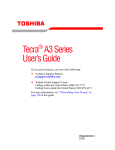 Toshiba Tecra A3 Notebook