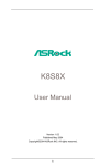 Asrock K8S8X Motherboard