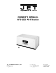 Jet AFS-2000 Air Purifier