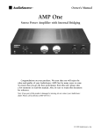 AudioSource Amp One Receiver