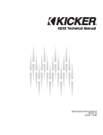 Kicker KQ30 30-Band Car Equalizer