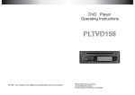 Pyle PLTVD158 Car DVD Player