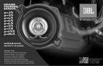JBL GTO6426 Coaxial Car Speaker