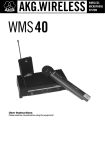 AKG WMS40 / DIV / 880 Professional Microphone