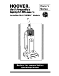 Hoover U6311-930 Power Drive Bagged Upright Vacuum
