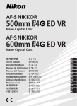 Nikon AF-S NIKKOR 600mm f/4G ED VR 2173 Norman Camera