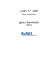 ZyXEL Communications 30W Network Card User Manual