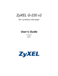 ZyXEL Communications 1 Network Card User Manual