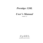 ZyXEL Communications 128L Network Router User Manual